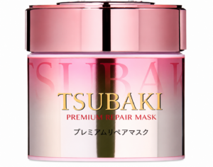 Máscara Capilar Tsubaki Premium Repair 180 g – Edição Rosa, Tratamento Nutritivo Profundo