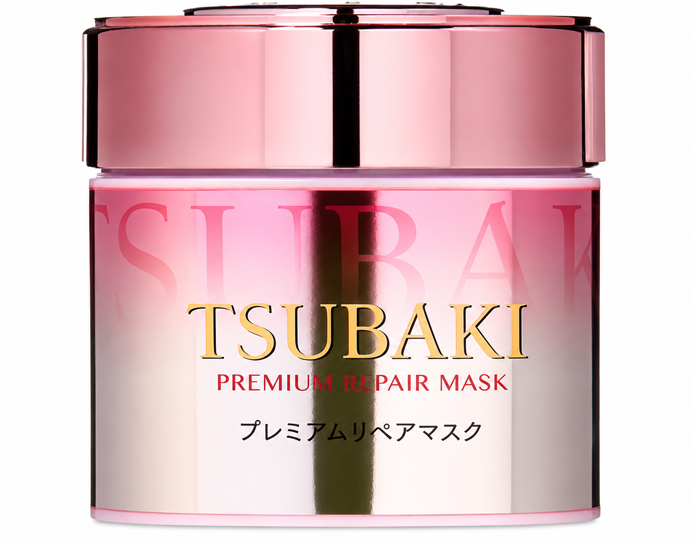 Máscara Capilar Tsubaki Premium Repair 180 g – Edição Rosa, Tratamento Nutritivo Profundo